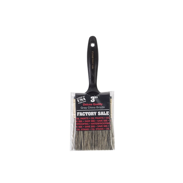 Pincel Wooster Z1101-3, cerdas de porcelana gris, 7,5 cm