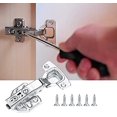 thumbnail image 4 of Bisagras para puertas de cocina CHAO 2 piezas cierre suave con tornillos para armarios, 4 of 5