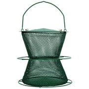 No-No Feeder Green Hourglass Bird Feeder