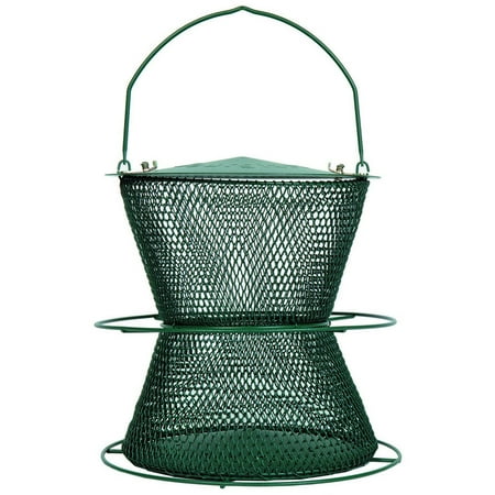 No-No Feeder Green Hourglass Bird Feeder