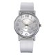 thumbnail image 1 of Reloj de mujer de moda casual con cinturón de malla en forma de corazón de melocotón y forma de corazón, 1 of 5
