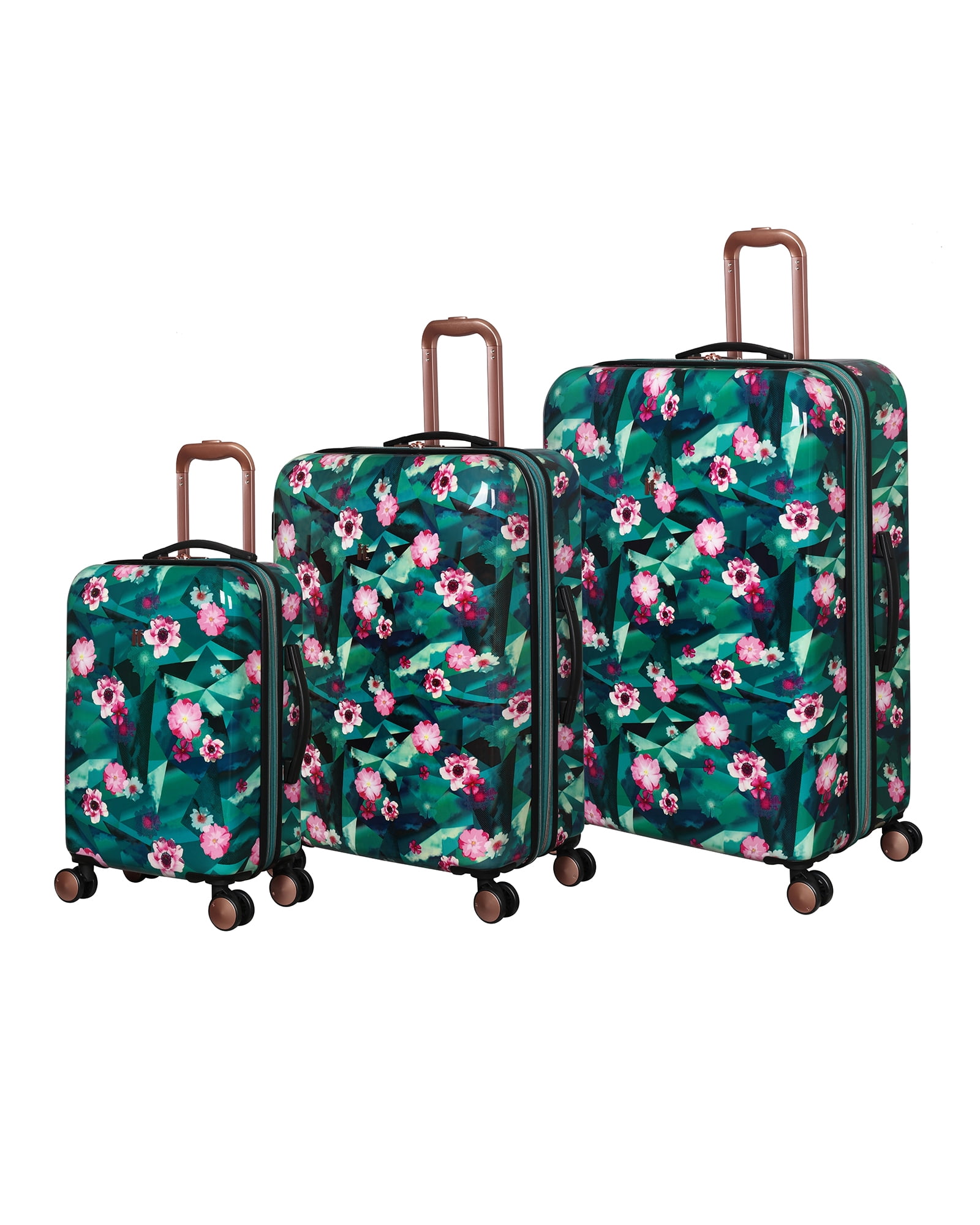 it luggage Sheen 3pc Set Sport Geo TealPink