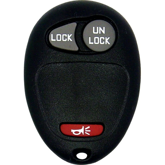 Car Keys Express Car Remote Replacement Case - GM 3 Button Shell Only; No Electronics