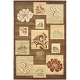 thumbnail image 2 of SAFAVIEH Lyndhurst Maurice Floral Area Rug, Brown/Multi, 4' x 6', 2 of 6