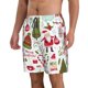 thumbnail image 2 of Fotbe Snowflakes Santa Claus Trajes de Baño Estampados para Hombre, Shorts de Verano de Secado Rápido, Ropa de Playa, Bañadores-Medium, 2 of 6