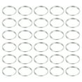 thumbnail image 1 of 100Pcs 12mm Anillos de División de Doble Bucle, Conector de Anillo de Salto Redondo Pequeño, Plata, 1 of 6