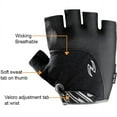 thumbnail image 3 of Zol Sprinter Cycling Gloves with Gel pads (Small, Black), 3 of 5