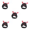 thumbnail image 2 of Redempat Have Fun Halloween Dress Dog In Festive Devil Hat Various Occasions Black 5Set, 2 of 6