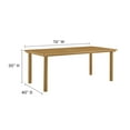 thumbnail image 3 of Parkland Dining Table in Natural, 3 of 9