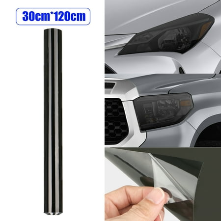 Headlamp Overlays Rings (Tint Vinyl Film Overlay Wrap Sheet Sticker for Headlight Fog Lamp Tail Light Side Marker Lights Windshield, Not Fade, Chip, Crack Nor Peel)