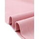 thumbnail image 5 of Vestido de negocios casual para mujer, sin mangas, con solapa, estilo A, formal, midi, talla XS, color rosa, 5 of 6