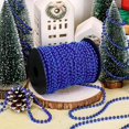 thumbnail image 3 of 100 Feet Christmas Tree Beads, Christmas Tree Garland Decoration, Plastic Hanging Beads Garland Chain Roll for Xmas Home Mantle Fireplace Wreath Christmas Tree DIY Decoration Supplies, 3 of 13