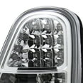 thumbnail image 6 of Spec-D Tuning Chrome Housing Clear Lens LED Tail Lights Compatible with 2005-2006 Mini Cooper S, Left + Right Pair Assembly, 6 of 7