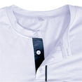 thumbnail image 4 of Lovskoo 2024 Men's Shirts Long Sleeve Button Up V-Neck Basic Pullover T-Shirt White, 4 of 8