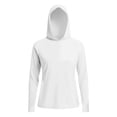 thumbnail image 4 of Hoodies for Women UPF 50+ Sun Protection Long Sleeve Shirt Lightweight Quickly Dry Workout Yoga Hiking Outdoor Top with Pockets, 4 of 9