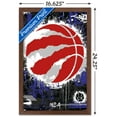 thumbnail image 3 of NBA Toronto Raptors - Maximalist Logo 23 Wall Poster, 14.725" x 22.375" Framed, 3 of 5