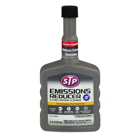 Emission System - STP Emissions Reducer + Fuel System Cleaner, 12 fluid ounces