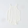 thumbnail image 2 of Baby Onesies Boy Boys Girls Sleeveless Solid Romper Jumpsuit Newborn Summer Bodysuits Clothes, 2 of 4