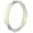 Holographic White, variant on Women's Stackable Rubber Silicone Ring - Holographic White Geo Silicone Ring Size 04