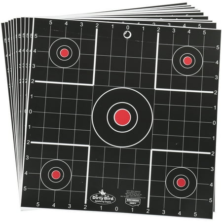 UPC: 0029057352122 | Dirty Bird® 12  Sight-In Target – 12 sheets