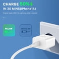 thumbnail image 3 of Universal USB-C Wall Charger (20W) - White, 3 of 10