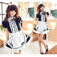 thumbnail image 1 of ¡Disfraz de sirvienta Sexy dulce vestido gótico Lolita Anime Cosplay K-ON! Uniforme de sirvienta Tallas grandes Disfraces de Halloween para mujerNegroXXL Deng Xun unisex, 1 of 1