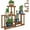 5 Tiers Plant Stand (2-in-1), variant on Wood Plant Stand Indoor Outdoor 4 Tiers Plant Rack Corner Planter Shelf Flower Pot Holder for Living Room Garden Patio Yard Porch (Space Saving,27.6”,Small)