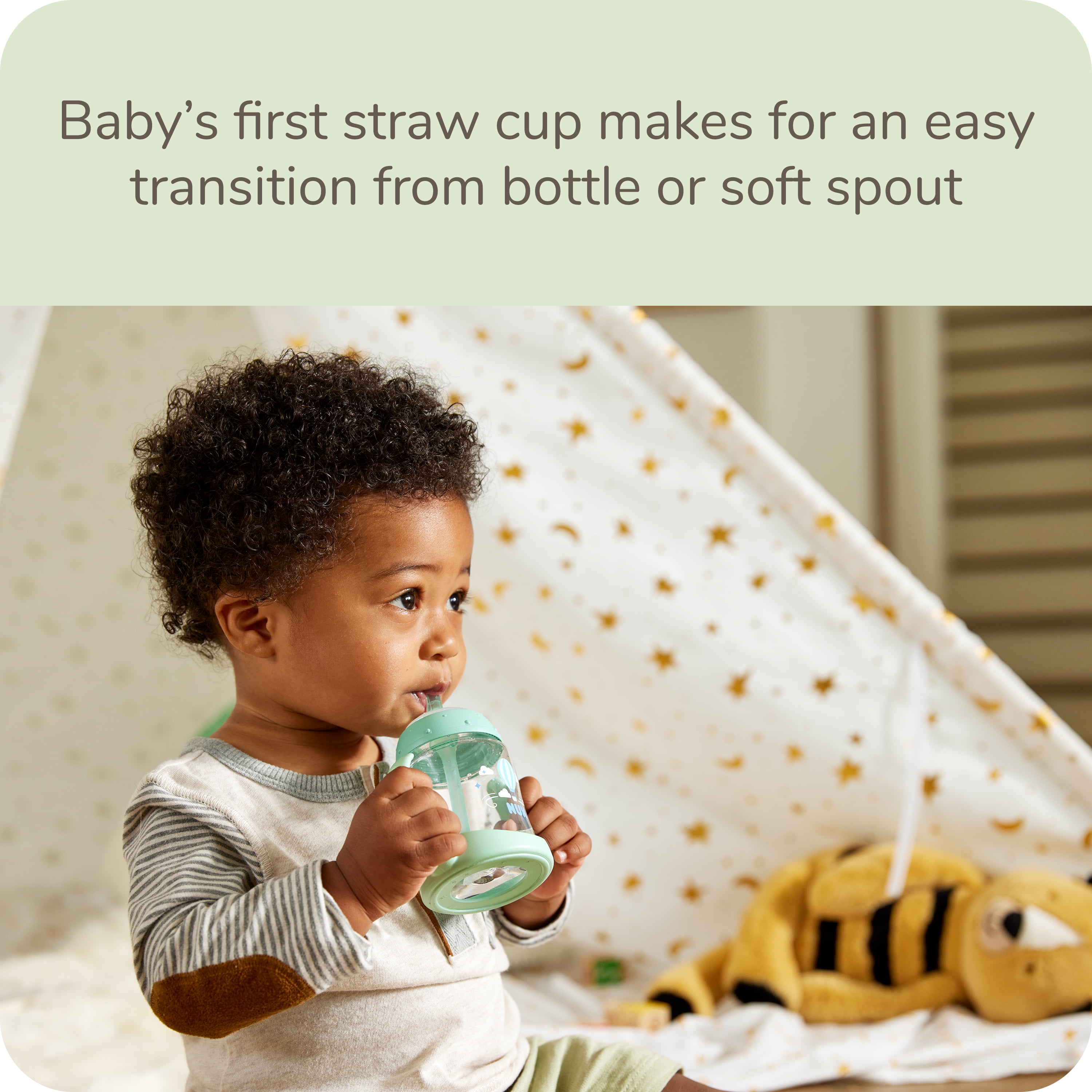 NUK 5OZ STRAW CUP