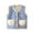 Blue, variant on Vividxx Girl's Winter Coat Jacket Toddler Girls Boys Winter Sleeveless Warm Two Pockets Coat Jacket Fall Toddler Boys Girls Clothes 18-24 Months