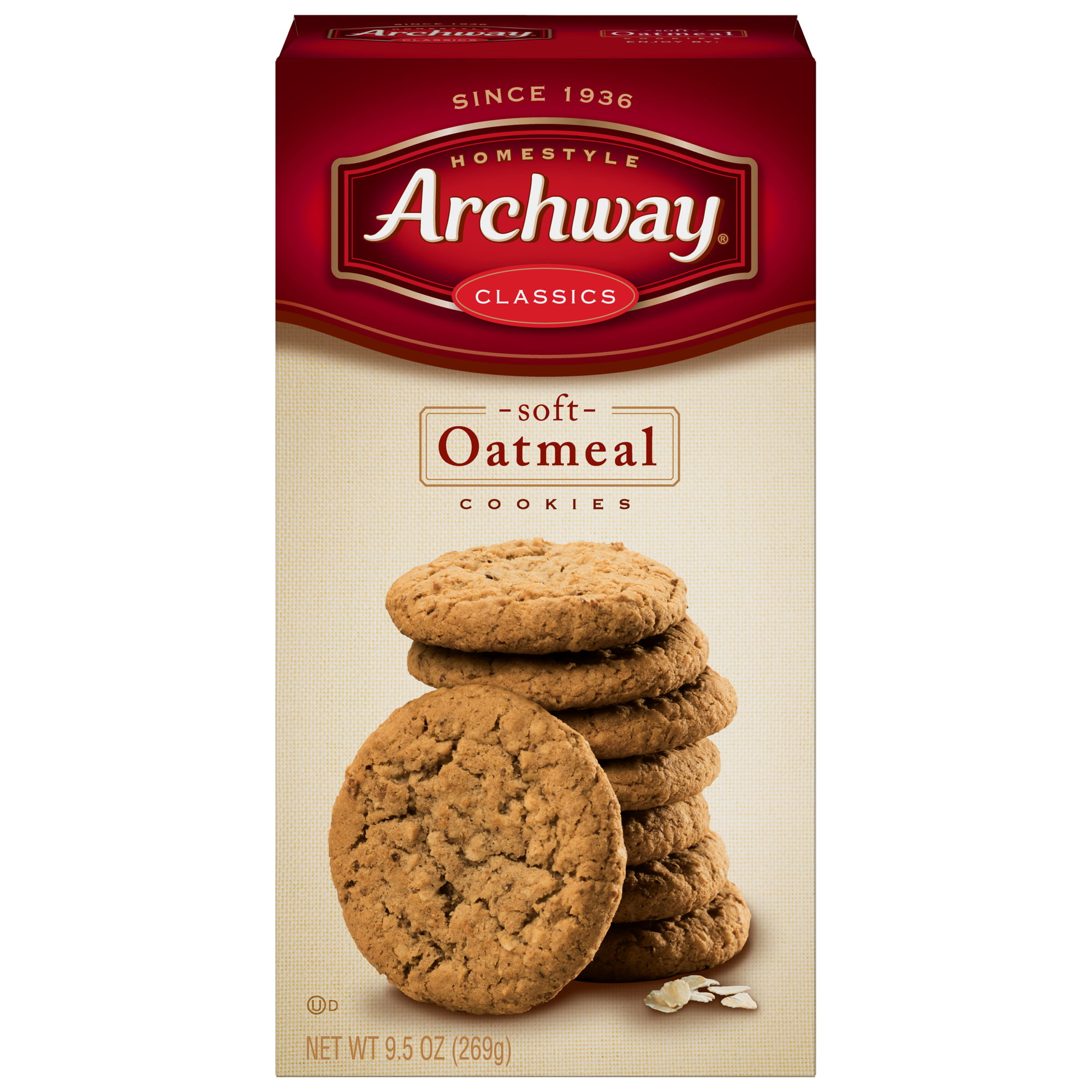 Archway Oatmeal Classic Soft Cookies, 9.5 Oz - Walmart.com