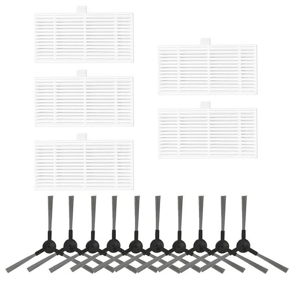 Luckyn Robot Brosse Latérale Filtre de Remplacement d'Aspirateur pour MAMNV BR150/BR151 pour GTTVO BR150