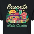 thumbnail image 3 of Encanto - Hola Casita - Juniors Cropped Cotton Blend T-Shirt, 3 of 5