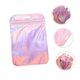 thumbnail image 3 of 100 Uds bolsa de embalaje de joyería bolsa de joyería translúcida pequeña bolsa transparente con cremallera bolsa con cremallera resellable bolsas de almacenamiento con cremallera plana, 3 of 5