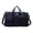 Dark Blue, variant on Zzbeans Large Capacity Foldable Travel Bag, Crossbody Shoulder Bag with Multiple Compartments, Waterproof Organizer Carry-On Luggage for Weekend Trips Airplane Vacation, Black