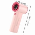 thumbnail image 2 of shyuyusa High Power Turbo Fan Portable USB Handheld Fan 199 Speed Adjustable High Speed Cooling Fan, 2 of 8
