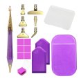 thumbnail image 1 of Juego de manualidades de resina ergonómica con 6 cabezales de repuesto para taladro de diamante DIY 5D Hugtrwg Para estrenar, 1 of 9