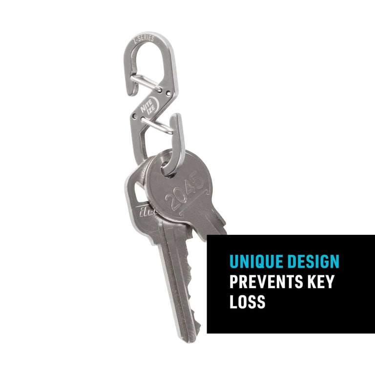 Nite Ize Z-Series Dual Carabiner - Heavy-Duty Carabiner Clips for