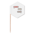 thumbnail image 1 of Conversation Surprise Reply Chat Toothpick Flags Cupcake Picks Party Celebration, 1 of 3