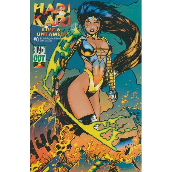 Hari Kari: Live And Untamed #0 VF ; Blackout Comic Book