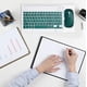 thumbnail image 3 of Teclado Bluetooth Pisexur para teléfonos móviles y tabletas, teclado y ratón inalámbricos magnéticos con control mágico, organizador de electrónica para niños., 3 of 9
