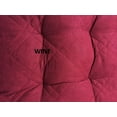 thumbnail image 2 of O'fit Quilted Micro Suede Bench Long Chair Cushion Pads, 2 of 3