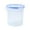 C, variant on Bigersell Plastic Food Storage Containers with Snap Lids Airtight Round Cereal Storage Containers Grain for Rice, Pasta, Flour and Sugar Kitchen Pantry Organization and Storage F