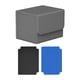 thumbnail image 1 of Card Box Game Game Storage Contenedor de contenedor Organizador Premium Standard con 2 cartas Gris, 1 of 8
