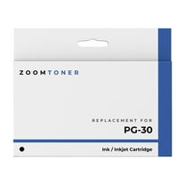 Zoomtoner Compatible with Canon PG-30 Ink / Inkjet Cartridge - Regular Yield - Black