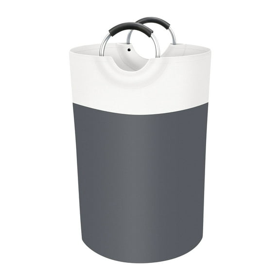 Darzheoy 90L Laundry Basket, Waterproof Laundry Hamper, Laundry Bag with Padded Handles, Clothes Hamper Stands Up Well, Collapsible Laundry Basket