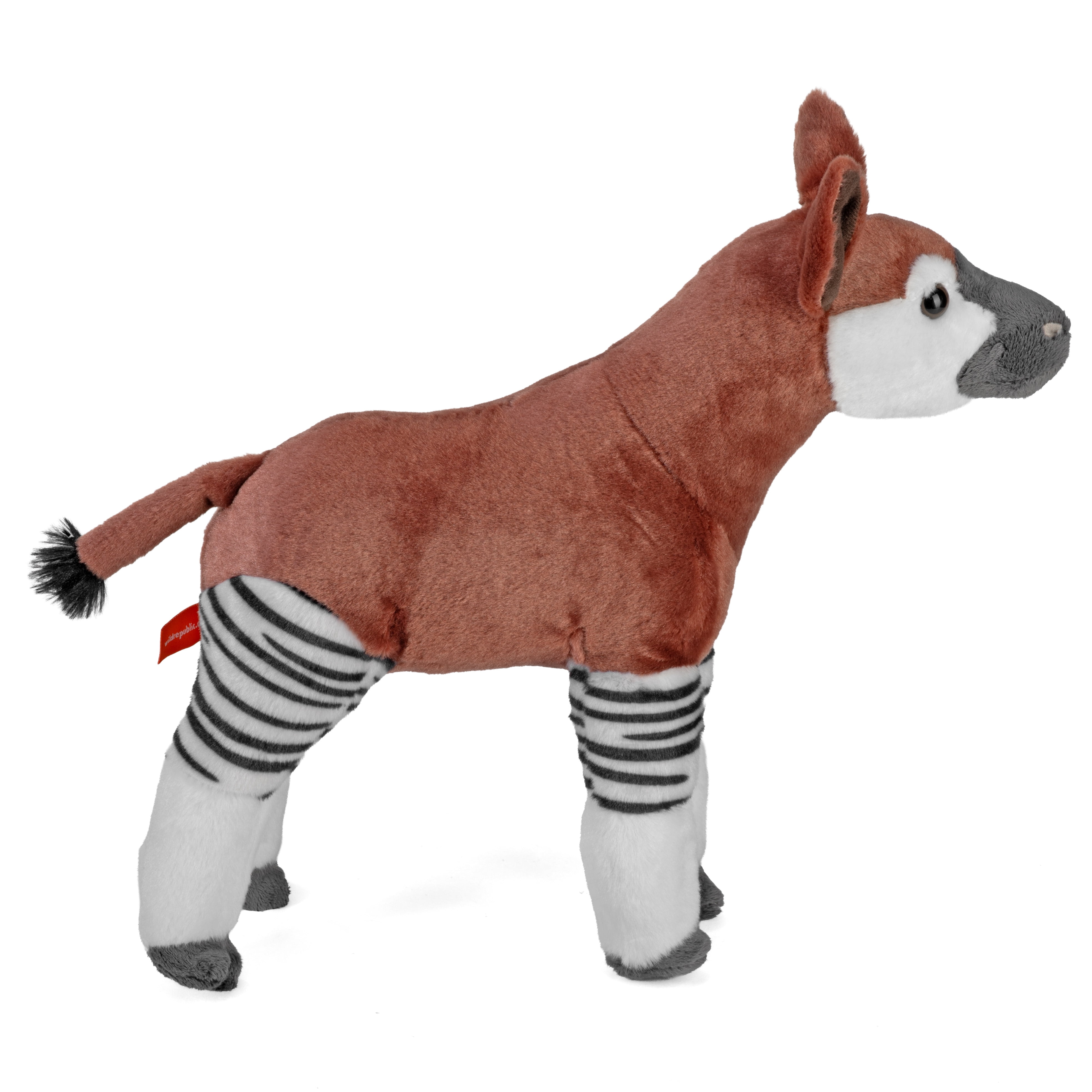 Wild Republic Okapi Plush, Stuffed Animal, Plush Toy, Gifts for Kids, Cuddlekins 12 Inches