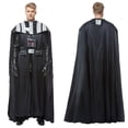 thumbnail image 2 of Disfraz de Darth Vader para hombre y niño, traje de Cosplay de Anime, chaleco, capa, uniforme negro, fantasía, fiesta de Carnaval y Halloween, 2 of 4