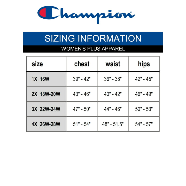 Champion Women's Plus Size Authentic Logo Print 7/8 Cotton