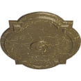 thumbnail image 3 of Ekena Millwork 21 1/4"W x 17 3/8"H x 1"P Waltz Ceiling Medallion (Fits Canopies up to 4 1/2"), Hand-Painted Mississippi Mud Crackle, 3 of 6