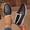Black, variant on Women's Vintage Solid Low Cut Slip On Flats, Retro Lazy Soft Sole Daily Comfortable Casual Shoes Red 36